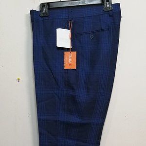 BNWT Tallia Men's Pants Blue Size 32W × 32L
